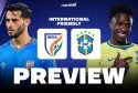 India National Football Team vs Brazil National Football Team